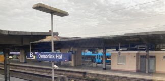 Osnabrück Hauptbahnhof (Gleis 5) / Foto: Dominik Lapp