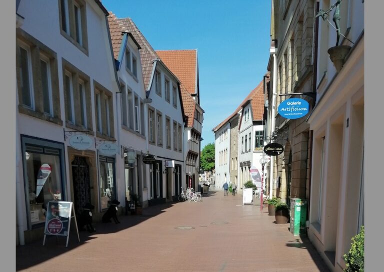 Die Heger Straße in der Osnabrücker Altstadt