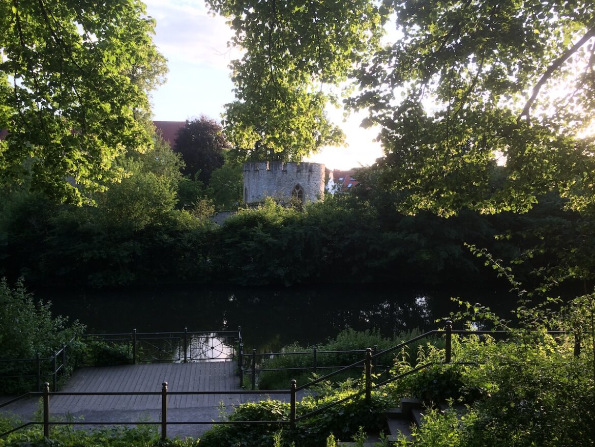 Haseuferweg am Herrenteichswall