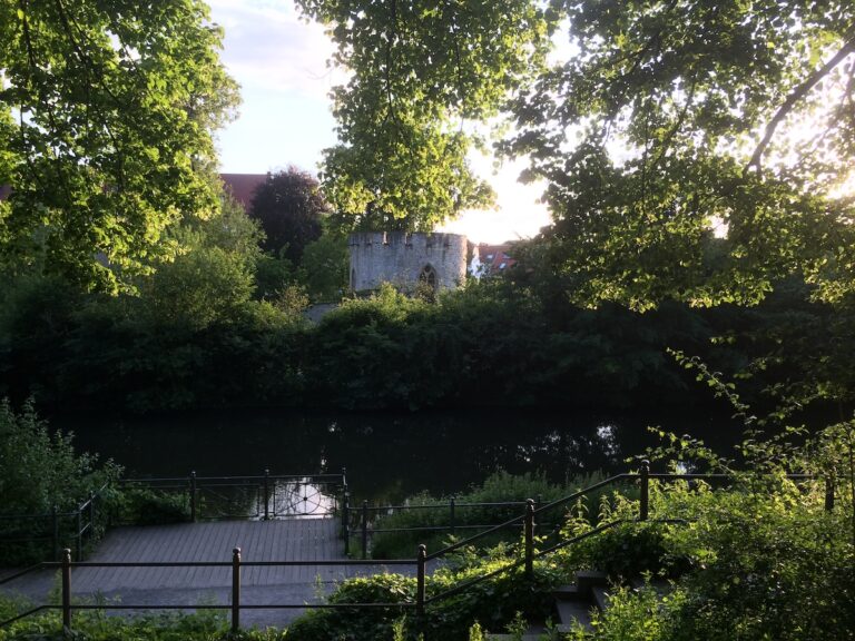 Haseuferweg am Herrenteichswall