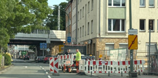 Iburger Straße, einspurig / Foto: Pohlmann