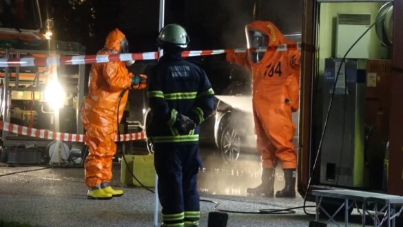 Chlorgas-Austritt in Hamburg: Schwimmbad evakuiert
