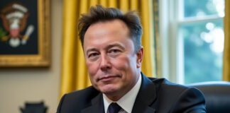 Elon Musk (KI generiert mit Grok 2 beta by X)