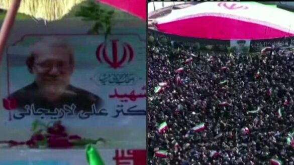 Iran beerdigt Sicherheitschef Laridschani in Teheran