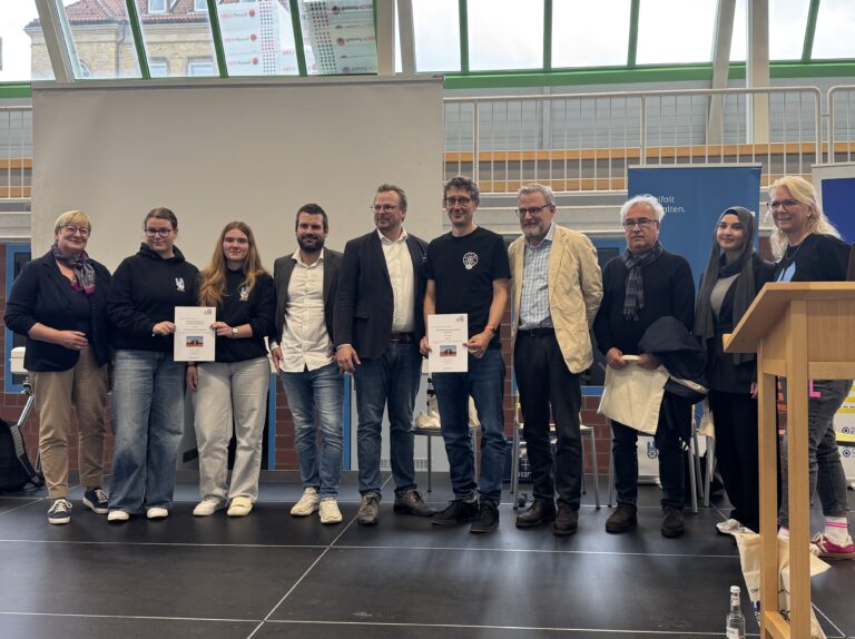 Von der Bürgerstiftung geförderte Projekte wurden heute ausgezeichnet.
