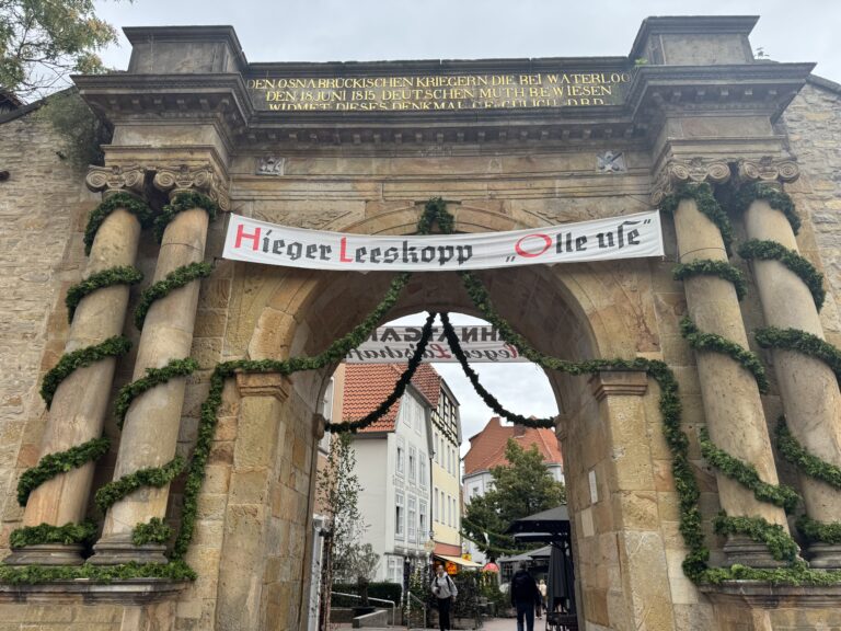 Heger Tor zum Schnatgang in Osnabrück