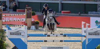 Lia Beckmann und Las Dallas zeigten ihr Können schon in der internationalen Youngster-Tour von Horses & Dreams meets Sweden 2023 