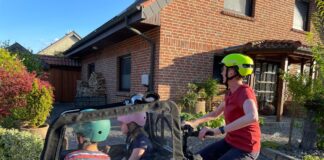 Das neue E-Lastenrad. / Foto: Don Bosco katholische Jugendhilfe