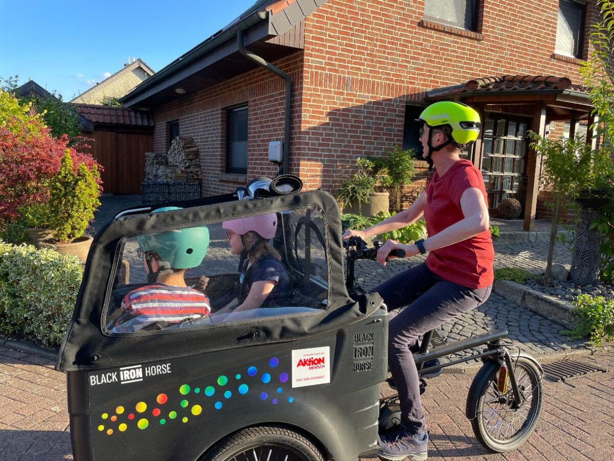 Das neue E-Lastenrad. / Foto: Don Bosco katholische Jugendhilfe