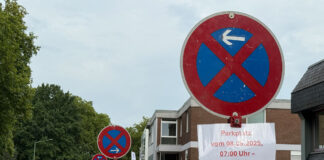 Baustelle in der Stüvestraße