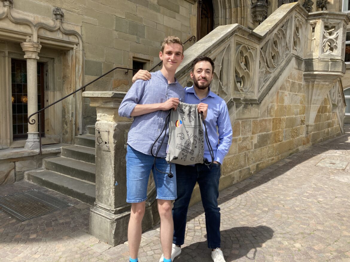 Tjorben Pioch und Manuel Gava