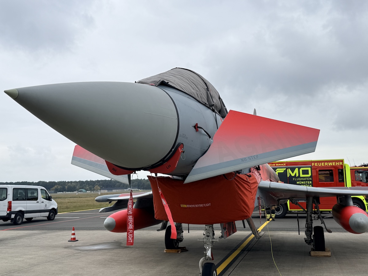 Warum am Flughafen FMO jetzt auch Kampfflugzeuge der Luftwaffe starten und landen Eurofighter der Luftwaffe am FMO