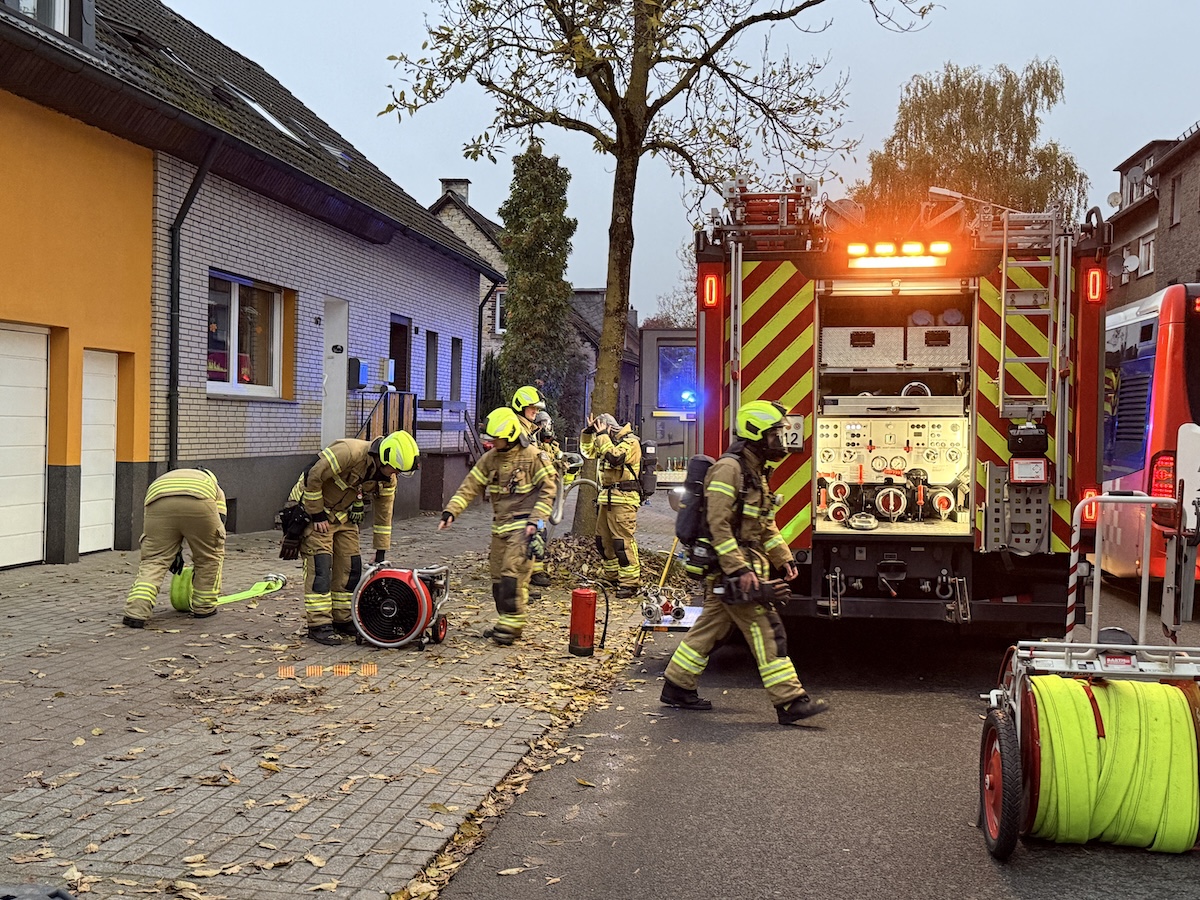 Feuerwehreinsatz in Osnabrück Eversburg