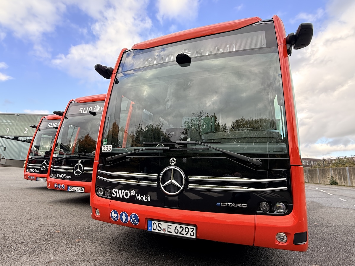 neue Mercedes eCitaro Busse in Osnabrück