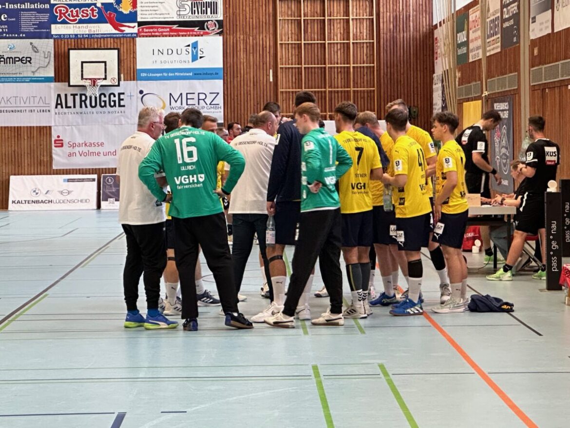TV Bissendorf-Holte feiert ersten Saisonsieg. / Foto: SGSH Dragons