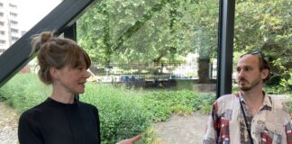 Dr. Mechthild Achelwilm und Ariel Reichman. / Foto: Dominik Lapp