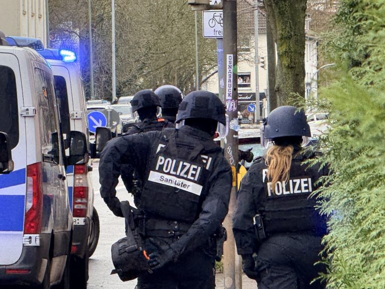 Einsatz in der Natruper straße 1m 9.12.2025 in Westerberg