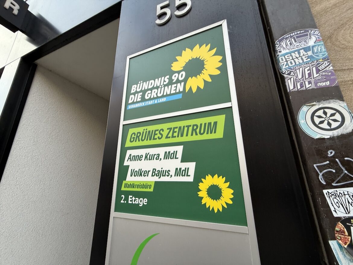 Geschäftsstelle der Grünen in Osnabrück.
