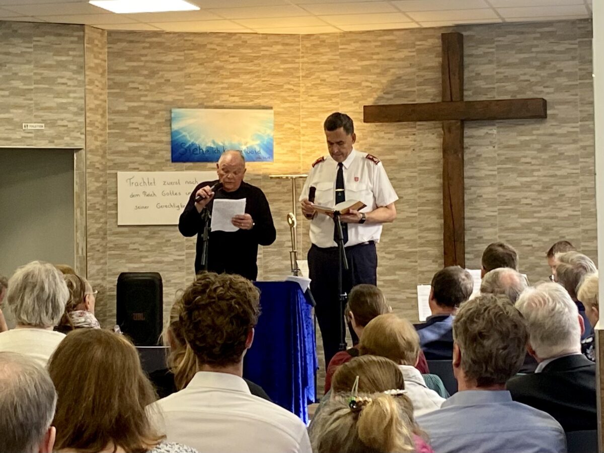 Neueröffnung des Café Leuchtturm der Heilsarmee in der Johannisstraße Osnabrück