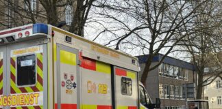 Rettungswagen im EInsatz