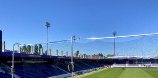 Blick aus der Ostkurve