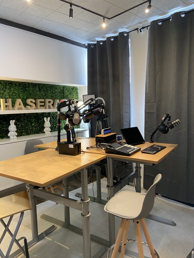 Podcast-Studio der HASEPOST