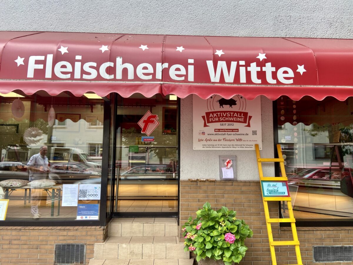 Nach Tierwohl-Vorwürfen in Aktivställen: Deshalb sieht Osnabrücker Fleischerei Witte ihre Existenz bedroht Fleischerei Andreas Witte