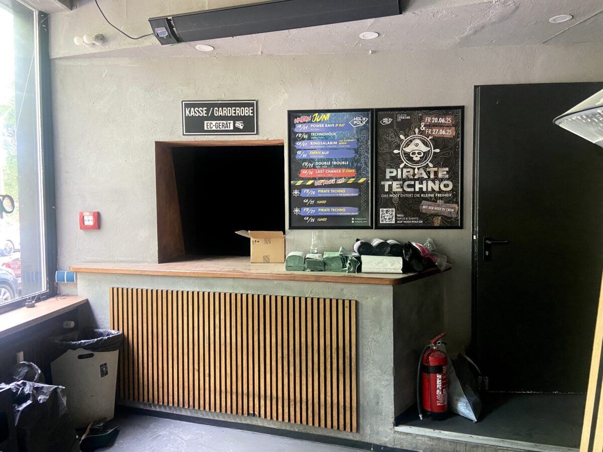 Wegen Renovierung geschlossen: Das ändert sich im Holy Poly! Techno Club Holy Poly