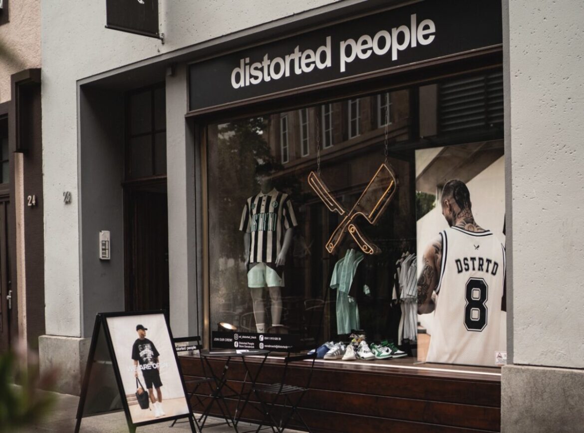 Distorted People in der Osnabrücker Innenstadt