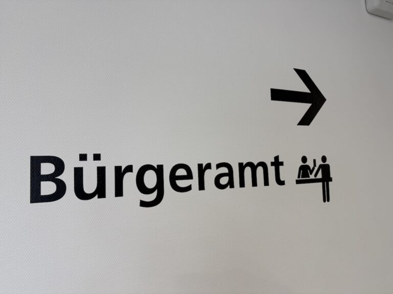 Bürgeramt im Stadthaus Osnabrück.