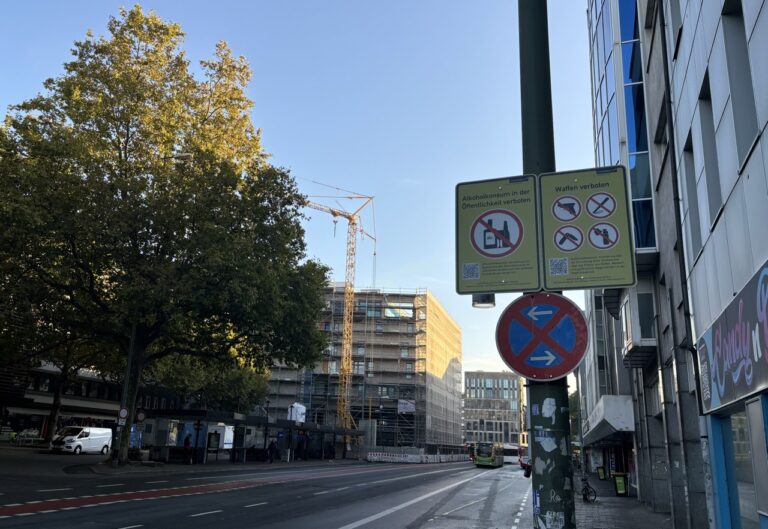 Waffen- und Alkoholverbotszone