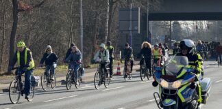 Fridays For Future Fahrraddemo (16.3.2025) / Pohlmann