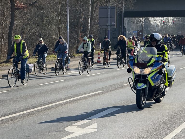 Fridays For Future Fahrraddemo (16.3.2025) / Pohlmann