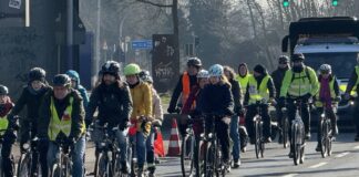 Fridays For Future Fahrraddemo (16.3.2025) / Pohlmann