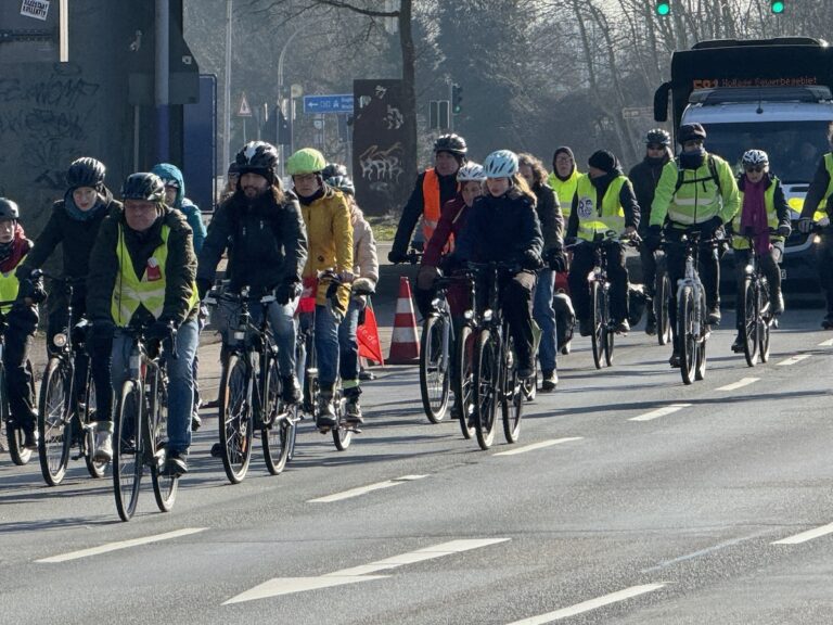 Fridays For Future Fahrraddemo (16.3.2025) / Pohlmann