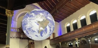 GAIA-Kugel in der Bergkirche Osnabrück