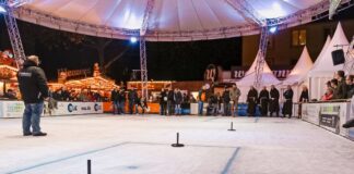 Eisstockschießen bei GMHütte on Ice