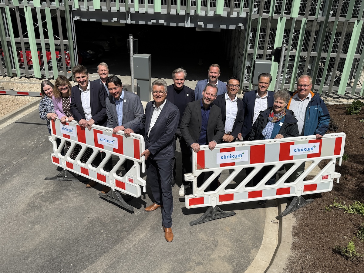 Die Parkplatzsuche am Klinikum Osnabrück hat ein Ende! Eröffnung Parkhaus Klinikum Osnabrück