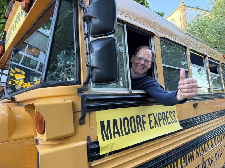 Alando-Chef Frederik Heede und der Maidorf-Express