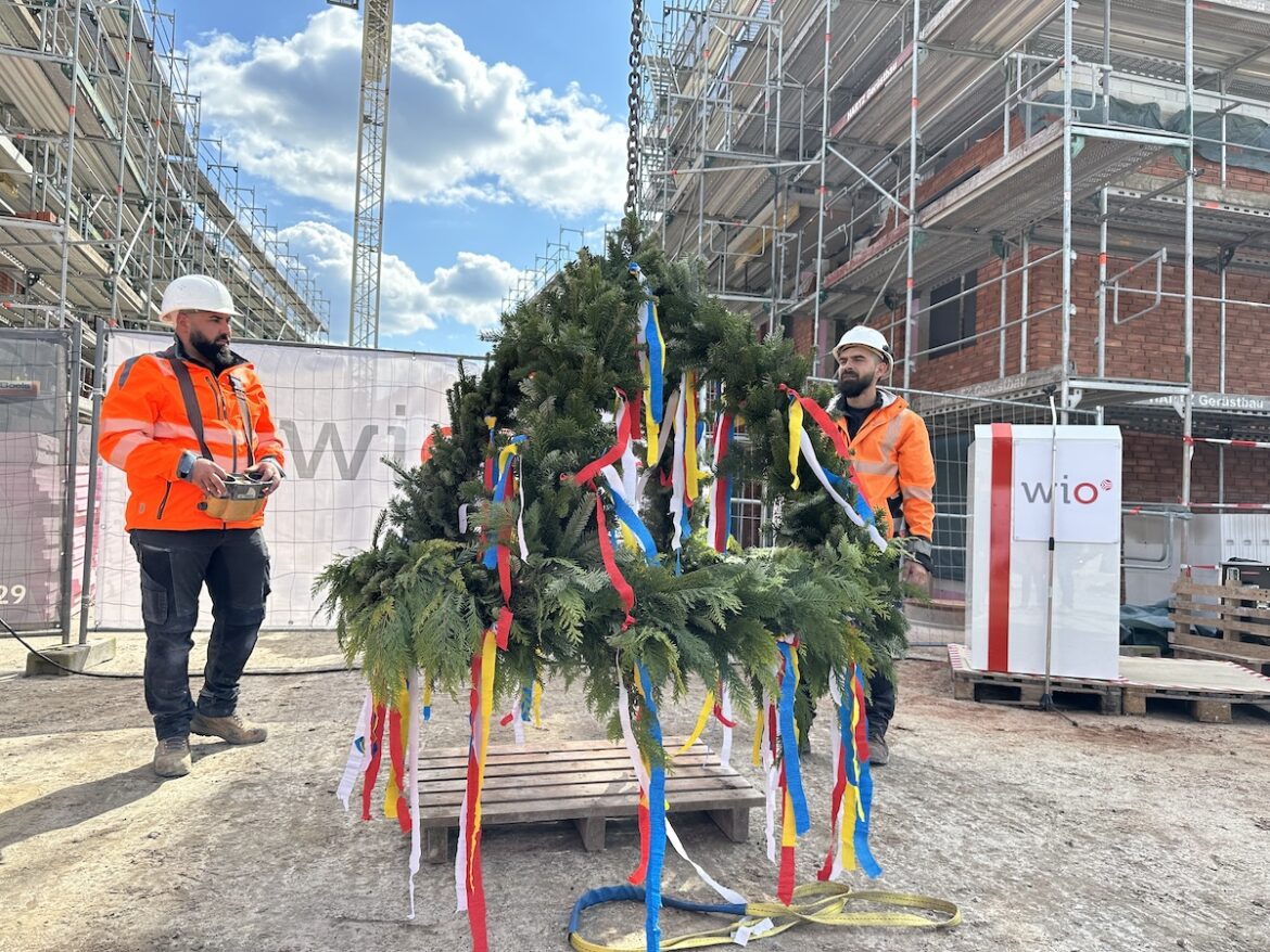 WiO Richtkranz im Landwehrviertel