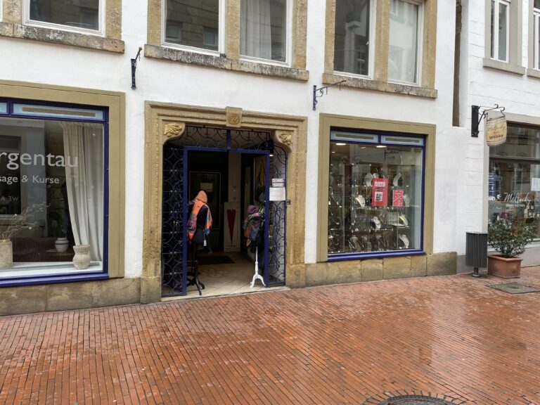 Schmuck-Galerie in der Heger Straße in Osnabrück. / Foto: Dominik Lapp in Innenstadt
