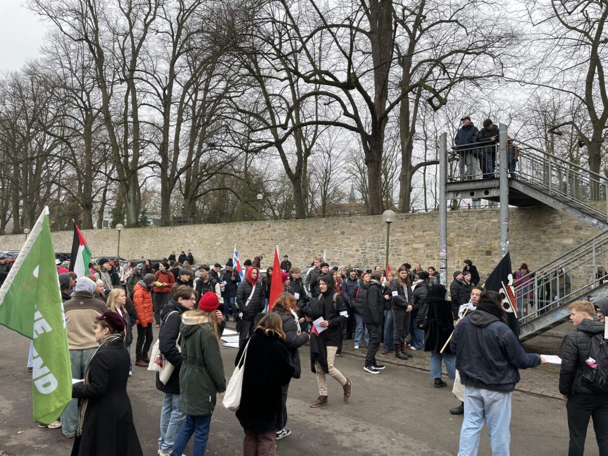 Streik gegen Musterungspflicht. / Foto: Dominik Lapp