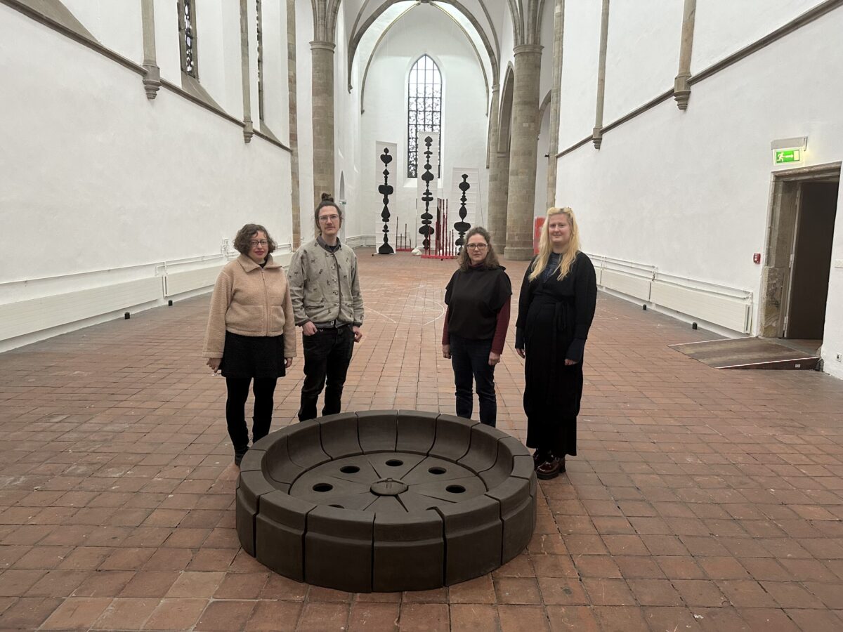 Die vier Preisträger. / Foto: Mika Lindenborn