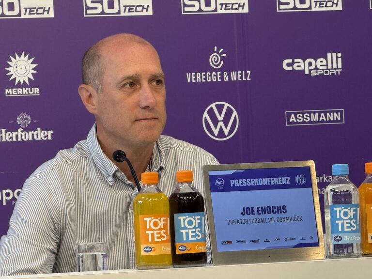 Joe Enochs, Direktor Fußball des VfL Osnabrück