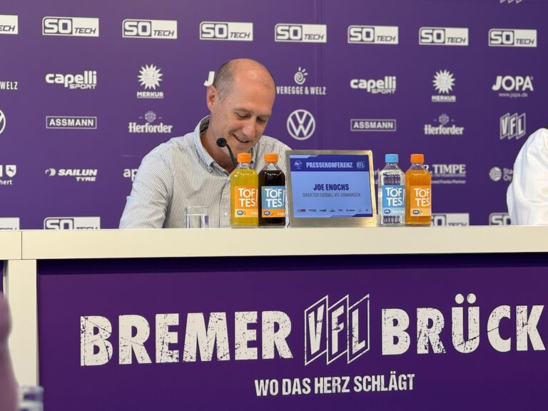 Joe Enochs, Direktor Fußball des VfL Osnabrück