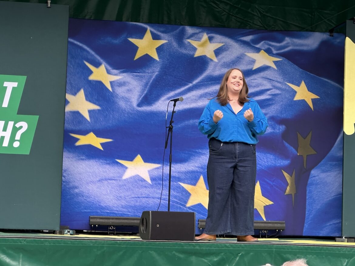 Wahlveranstaltung Ricarda Lang in Osnabrück