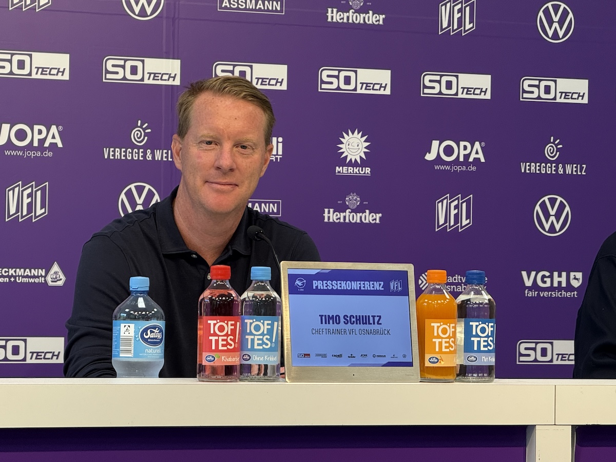 VfL Cheftrainer Timo Schultz