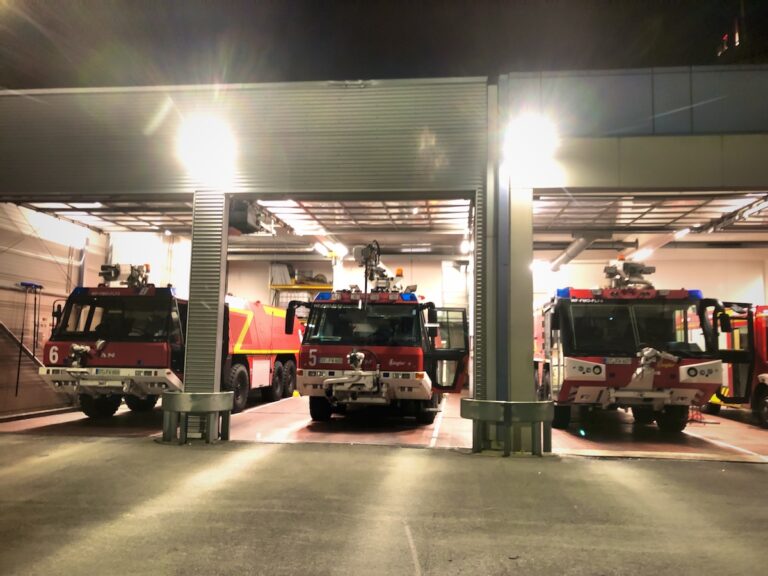 Feuerwehr am Flughfen FMO