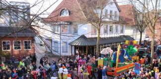 Karnevalsumzug am Hüttensonntag 2025. / Foto: Stadt Georgsmarienhütte/ Niklas Otten