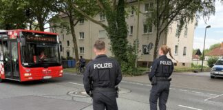 Busse dürfen noch durch das Evakuierungsgebiet fahren